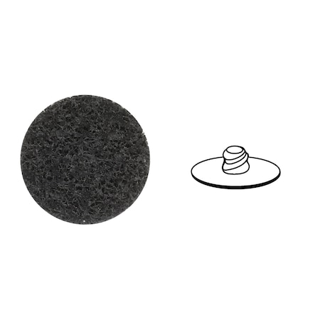 Carborundum 3 In. Fibratex Surface Strip Non-Woven Quick-Change Disc TR 5539563901